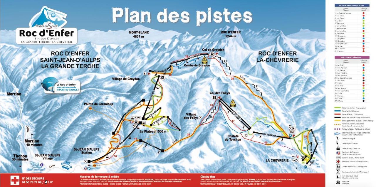 Relai S11 Grand Et Lumineux Studio Avec Coin Montagne 4-6 Pers, Wifi, 30M Des Pistes, Grand Balcon, Draps Non Compris Saint-Jean-dʼAulps Exteriör bild