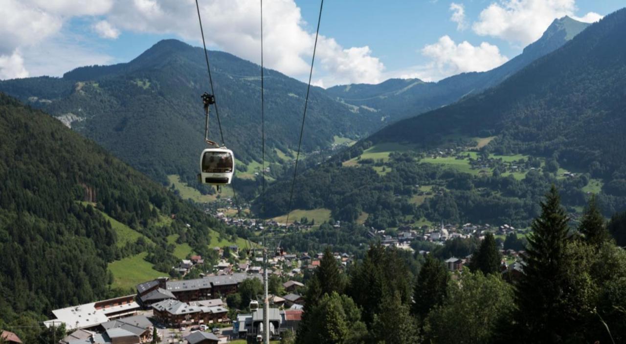 Relai S11 Grand Et Lumineux Studio Avec Coin Montagne 4-6 Pers, Wifi, 30M Des Pistes, Grand Balcon, Draps Non Compris Saint-Jean-dʼAulps Exteriör bild
