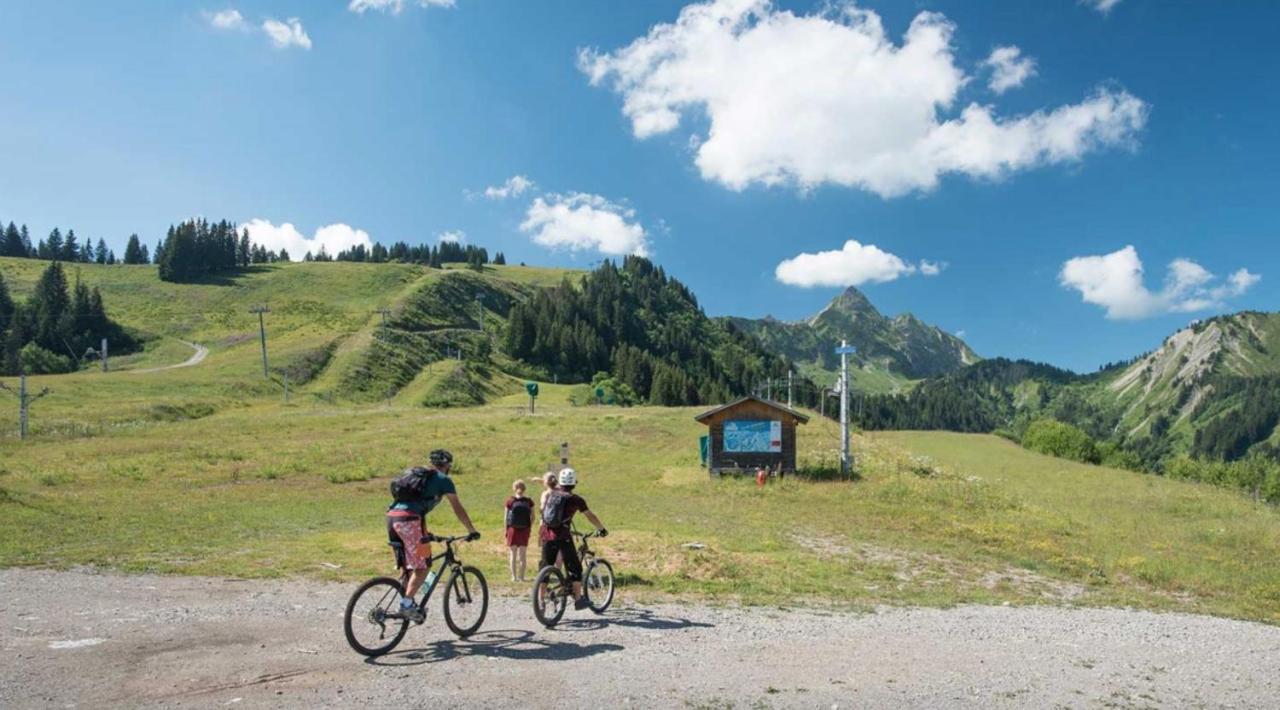 Relai S11 Grand Et Lumineux Studio Avec Coin Montagne 4-6 Pers, Wifi, 30M Des Pistes, Grand Balcon, Draps Non Compris Saint-Jean-dʼAulps Exteriör bild