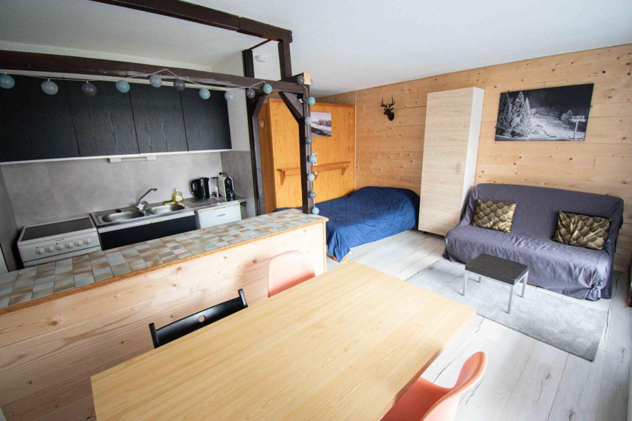 Relai S11 Grand Et Lumineux Studio Avec Coin Montagne 4-6 Pers, Wifi, 30M Des Pistes, Grand Balcon, Draps Non Compris Saint-Jean-dʼAulps Exteriör bild