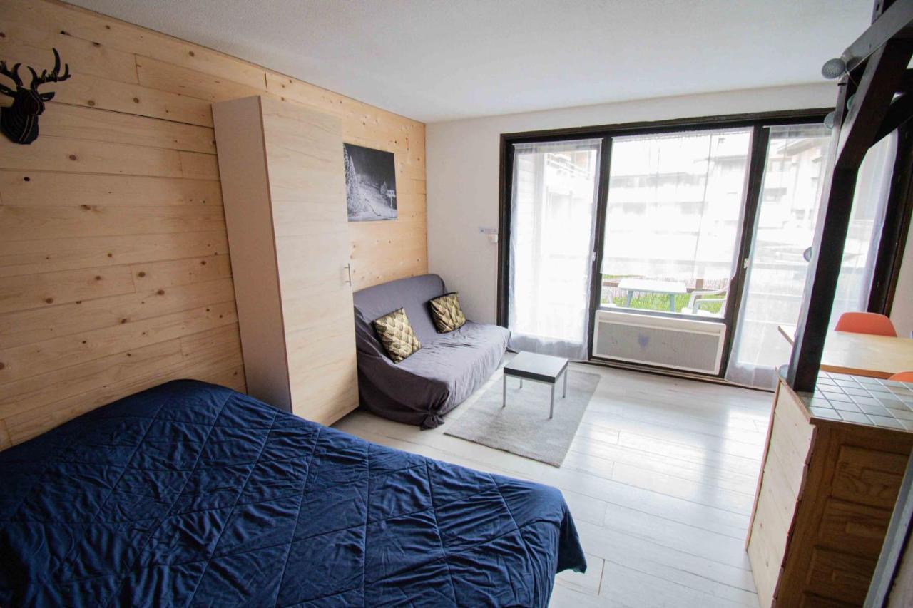 Relai S11 Grand Et Lumineux Studio Avec Coin Montagne 4-6 Pers, Wifi, 30M Des Pistes, Grand Balcon, Draps Non Compris Saint-Jean-dʼAulps Exteriör bild