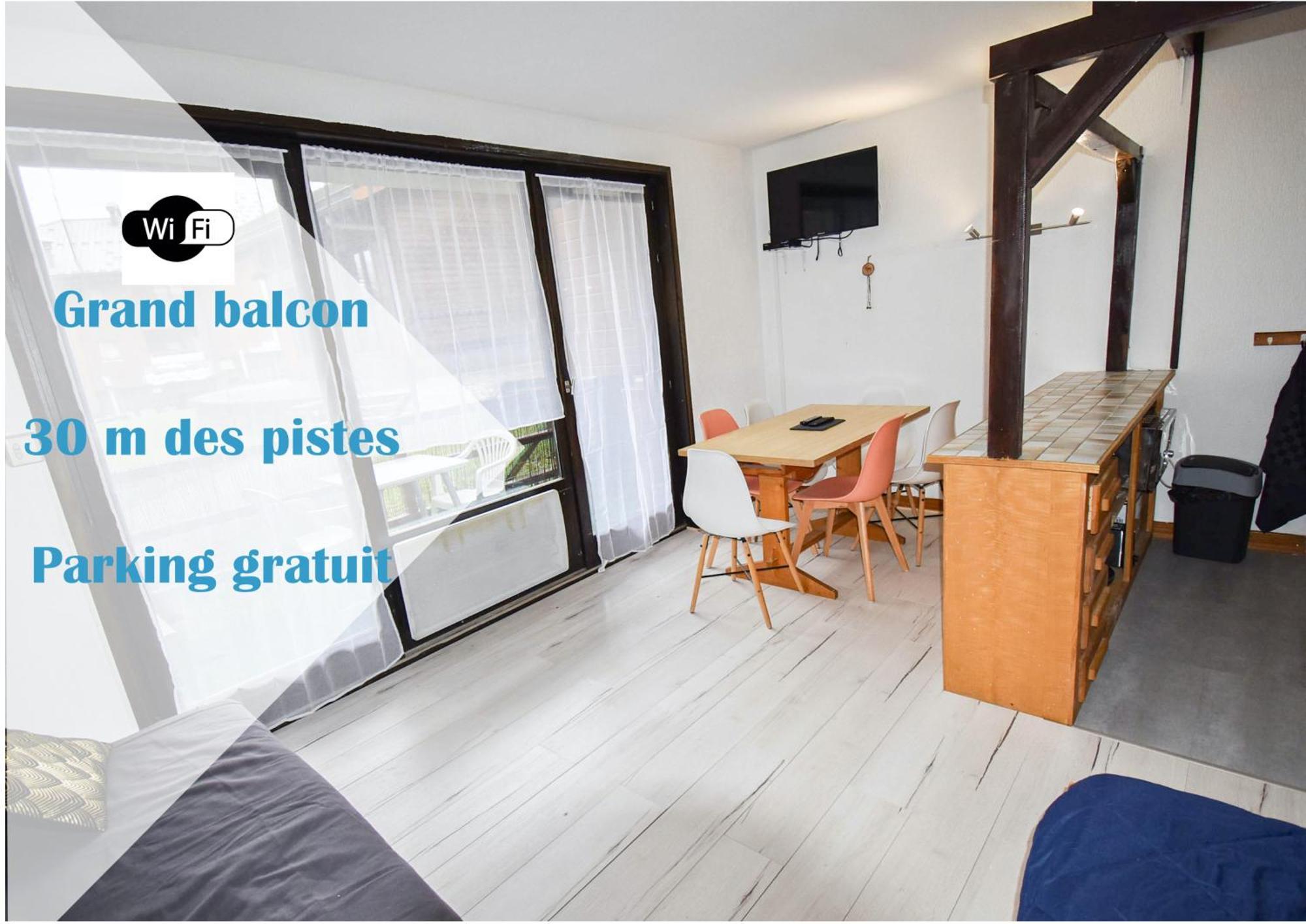Relai S11 Grand Et Lumineux Studio Avec Coin Montagne 4-6 Pers, Wifi, 30M Des Pistes, Grand Balcon, Draps Non Compris Saint-Jean-dʼAulps Exteriör bild